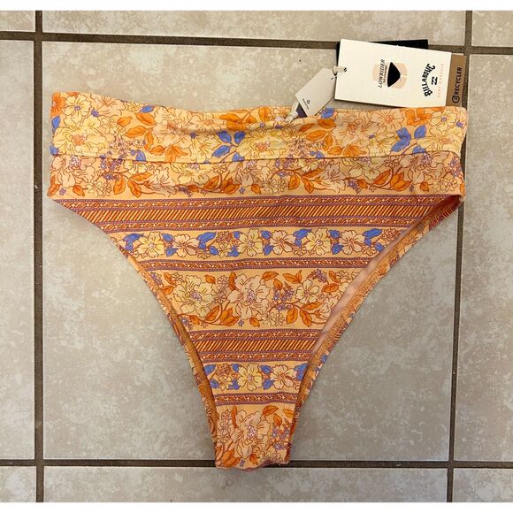 NWT Billabong Bikini Bottoms Reversible Low Ride Women's Large - Picture 1 of 7